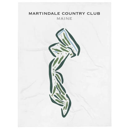 Martindale Country Club, Maine - Printed Golf Courses