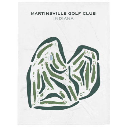 Martinsville Golf Club, Indiana - Printed Golf Courses