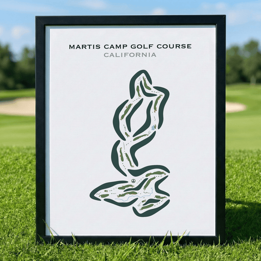 Martis Camp Golf Course, California - Printed Golf Course