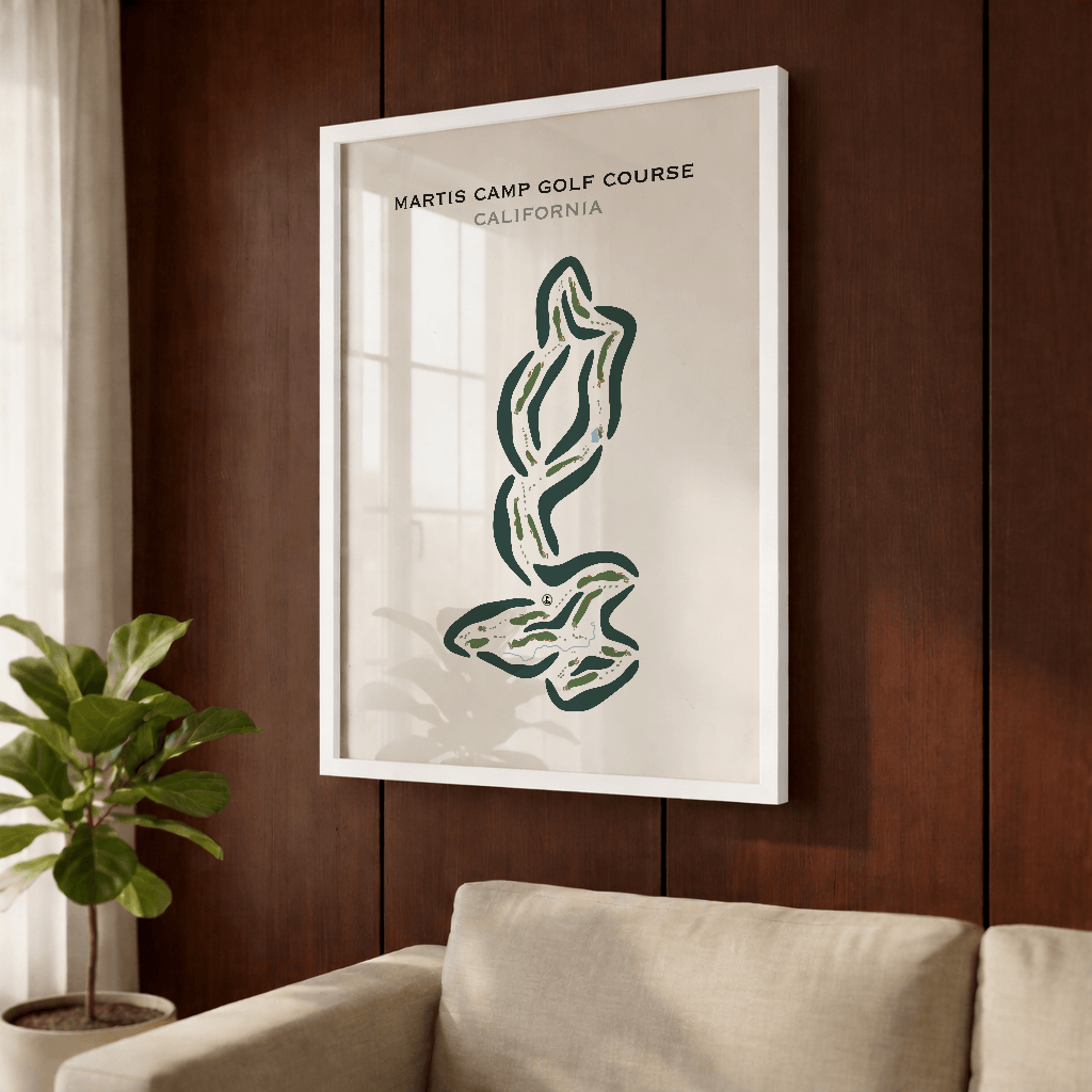 Martis Camp Golf Course, California - Printed Golf Course
