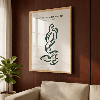 Martis Camp Golf Course, California - Printed Golf Course