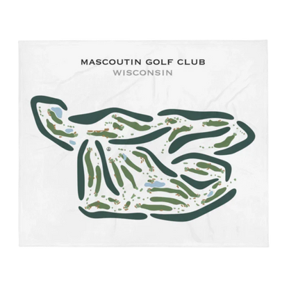 Mascoutin Golf Club, Wisconsin - Printed Golf Courses