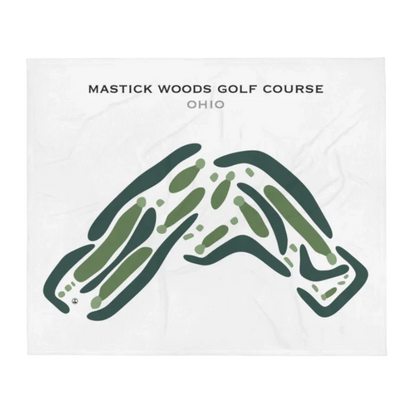 Mastick Woods Golf Course, Ohio - Printed Golf Courses