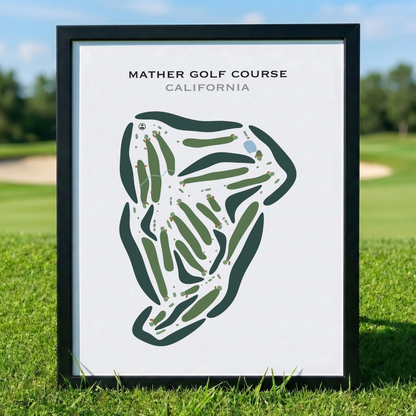 Mather Golf Course, California - Printed Golf Courses