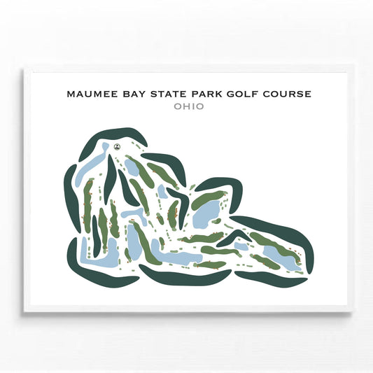 Maumee Bay State Park Golf Course, Ohio - Printed Golf Courses