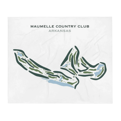 Maumelle Country Club, Arkansas - Printed Golf Course