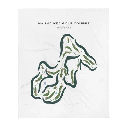 Mauna Kea Golf Course, Hawaii - Printed Golf Courses