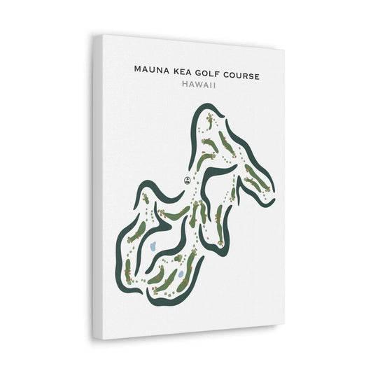 Mauna Kea Golf Course, Hawaii - Printed Golf Courses