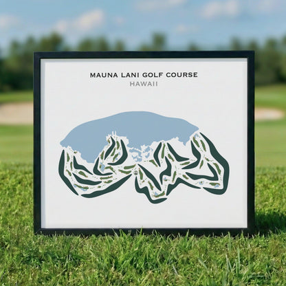 Mauna Lani Golf Course, Hawaii - Printed Golf Courses