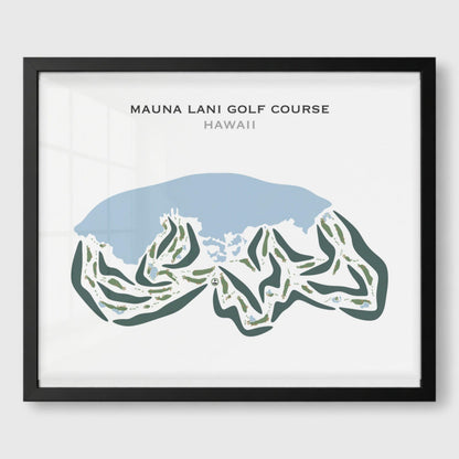 Mauna Lani Golf Course, Hawaii - Printed Golf Courses
