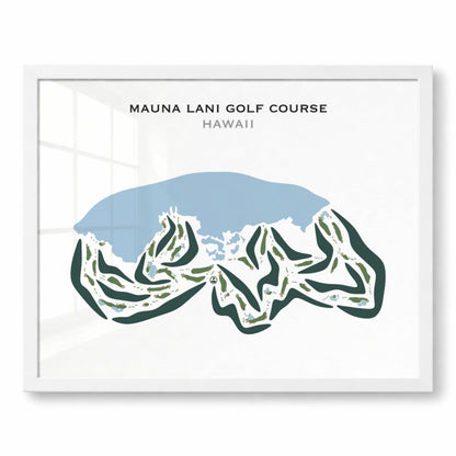 Mauna Lani Golf Course, Hawaii - Printed Golf Courses
