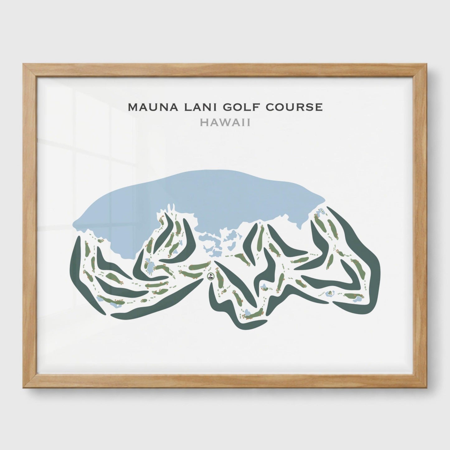 Mauna Lani Golf Course, Hawaii - Printed Golf Courses