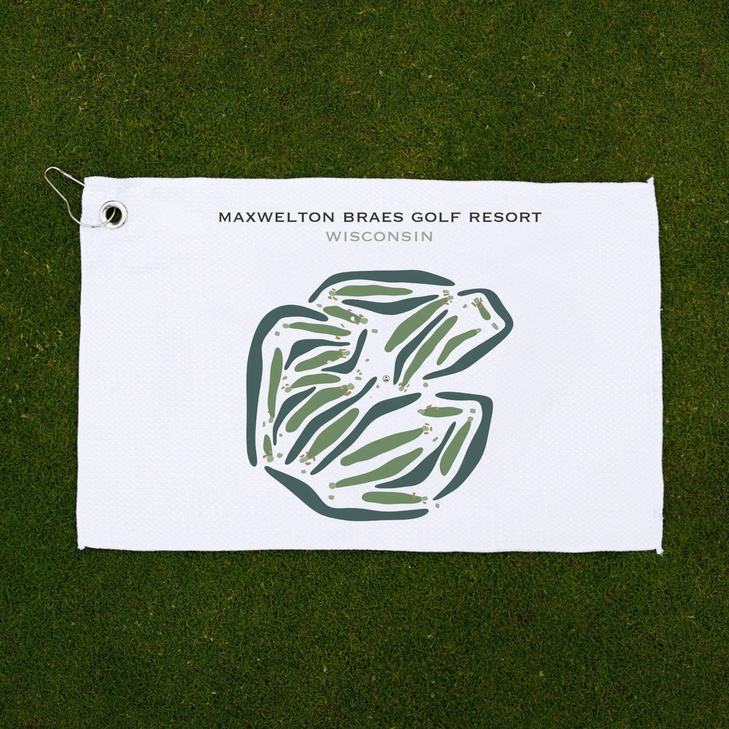 Maxwelton Braes Golf Resort, Wisconsin - Printed Golf Courses