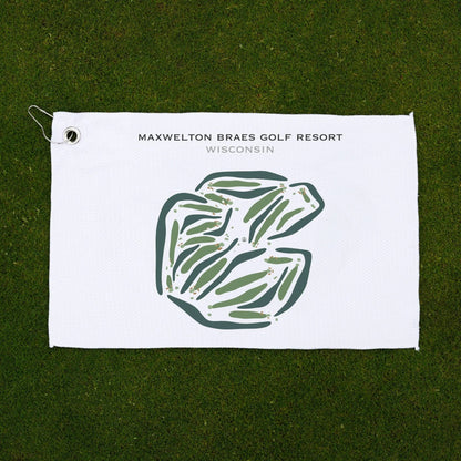 Maxwelton Braes Golf Resort, Wisconsin - Printed Golf Courses