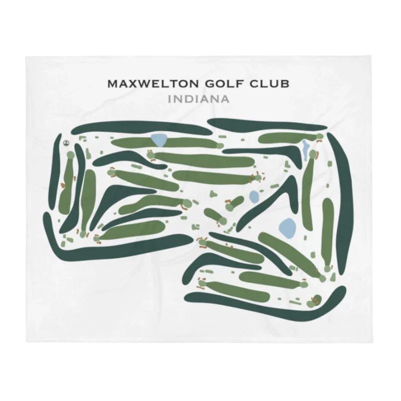 Maxwelton Golf Club, Indiana - Printed Golf Course
