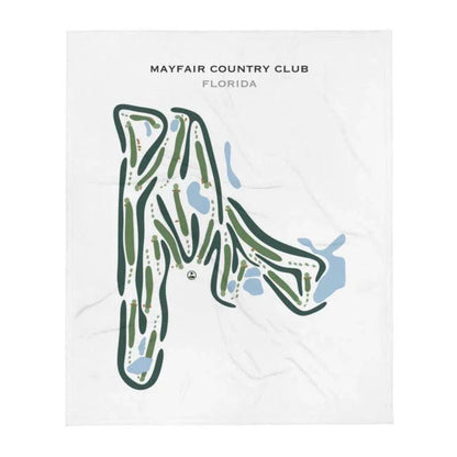 Mayfair Country Club, Florida - Printed Golf Courses