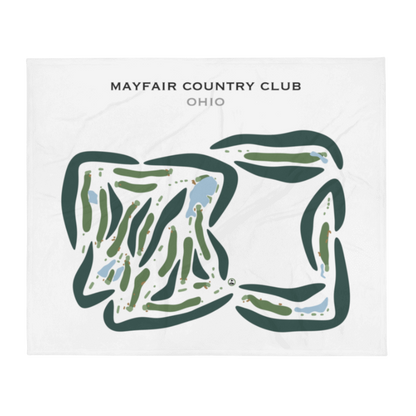 Mayfair Country Club, Ohio - Printed Golf Courses
