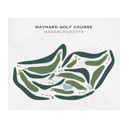 Maynard Golf Course, Massachusetts - Printed Golf Courses