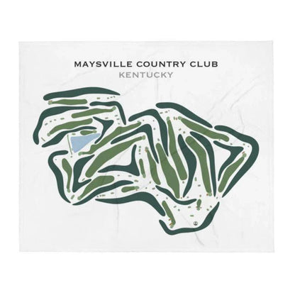 Maysville Country Club, Kentucky - Printed Golf Course