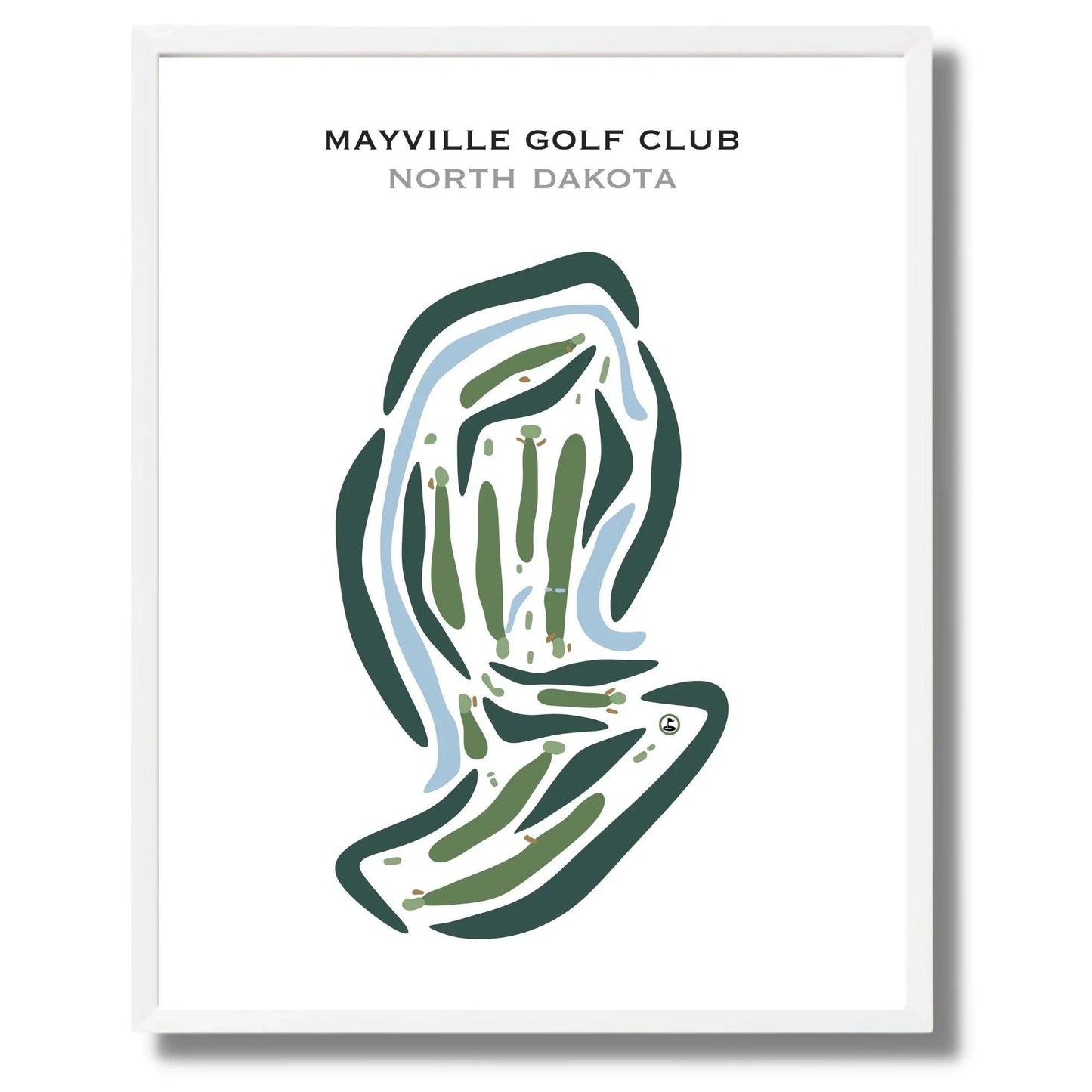 Mayville Golf Club, North Dakota - Printed Golf Courses