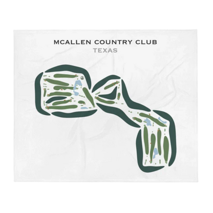 McAllen Country Club, Texas - Printed Golf Courses