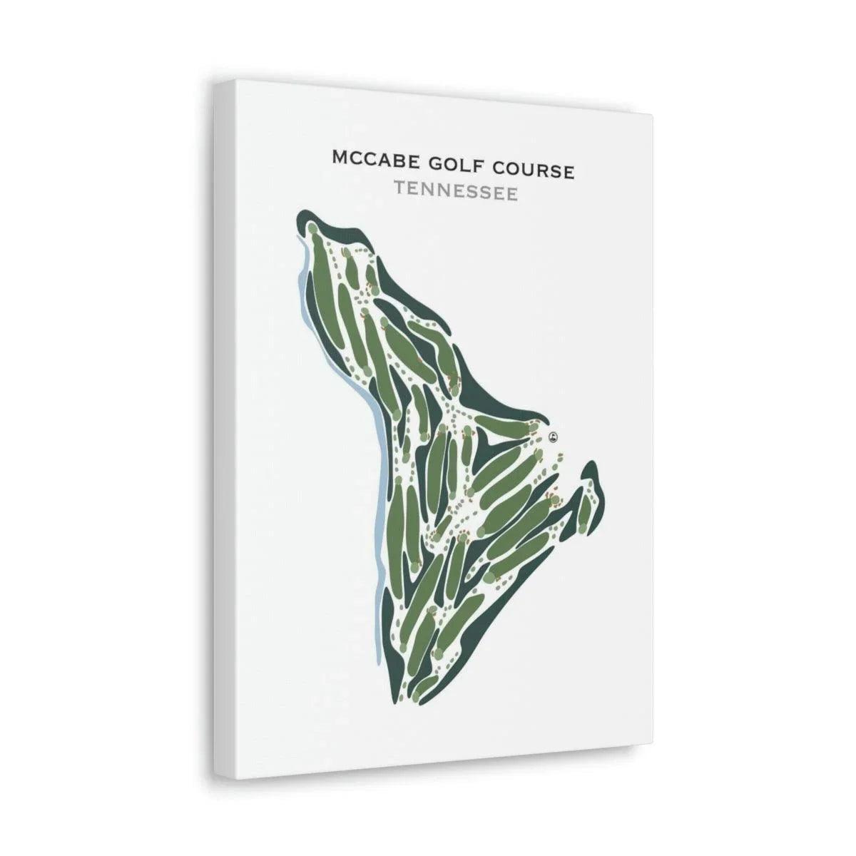 McCabe Golf Course, Tennessee - Printed Golf Courses