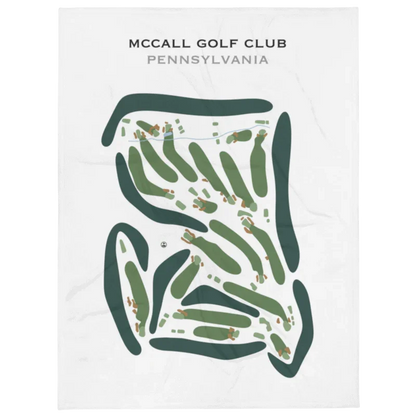 McCall Golf Club, Pennsylvania - Printed Golf Courses