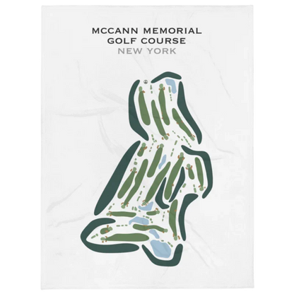 McCann Memorial Golf Course, New York - Printed Golf Courses