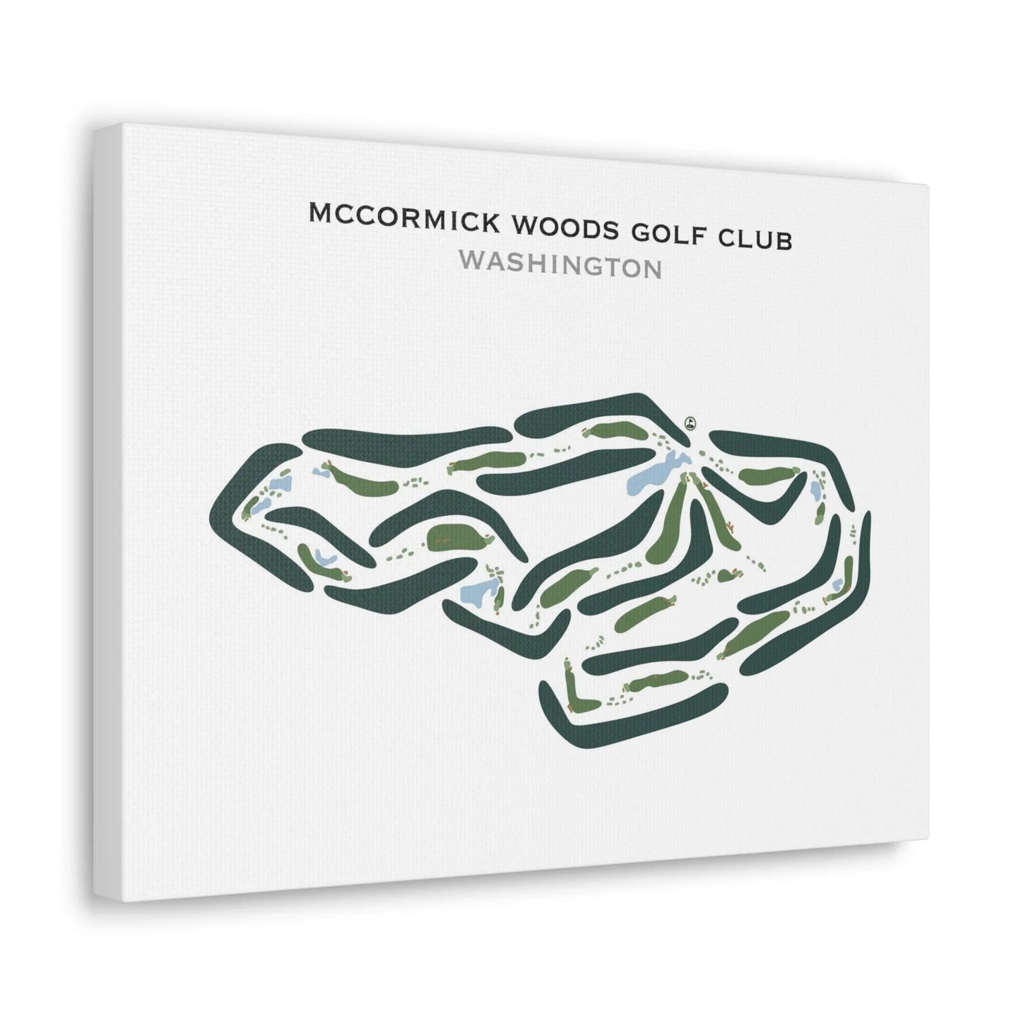McCormick Woods Golf Club, Washington - Printed Golf Courses