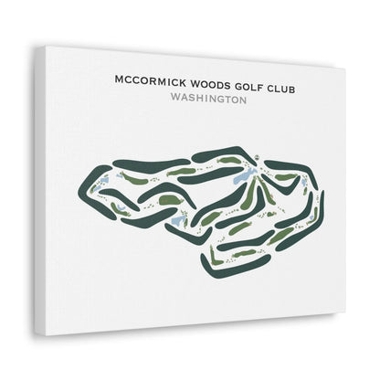 McCormick Woods Golf Club, Washington - Printed Golf Courses