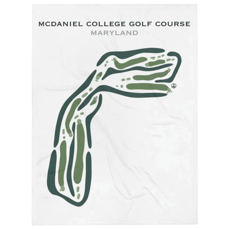 McDaniel College Golf Course, Maryland - Printed Golf Courses