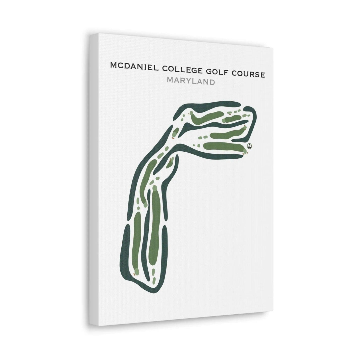 McDaniel College Golf Course, Maryland - Printed Golf Courses