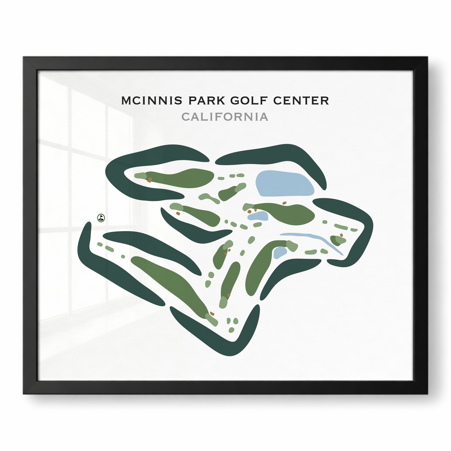 McInnis Park Golf Center, California - Printed Golf Courses