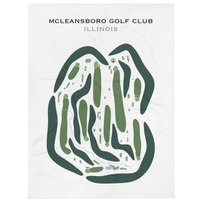 McLeansboro Golf Club, Illinois - Printed Golf Courses