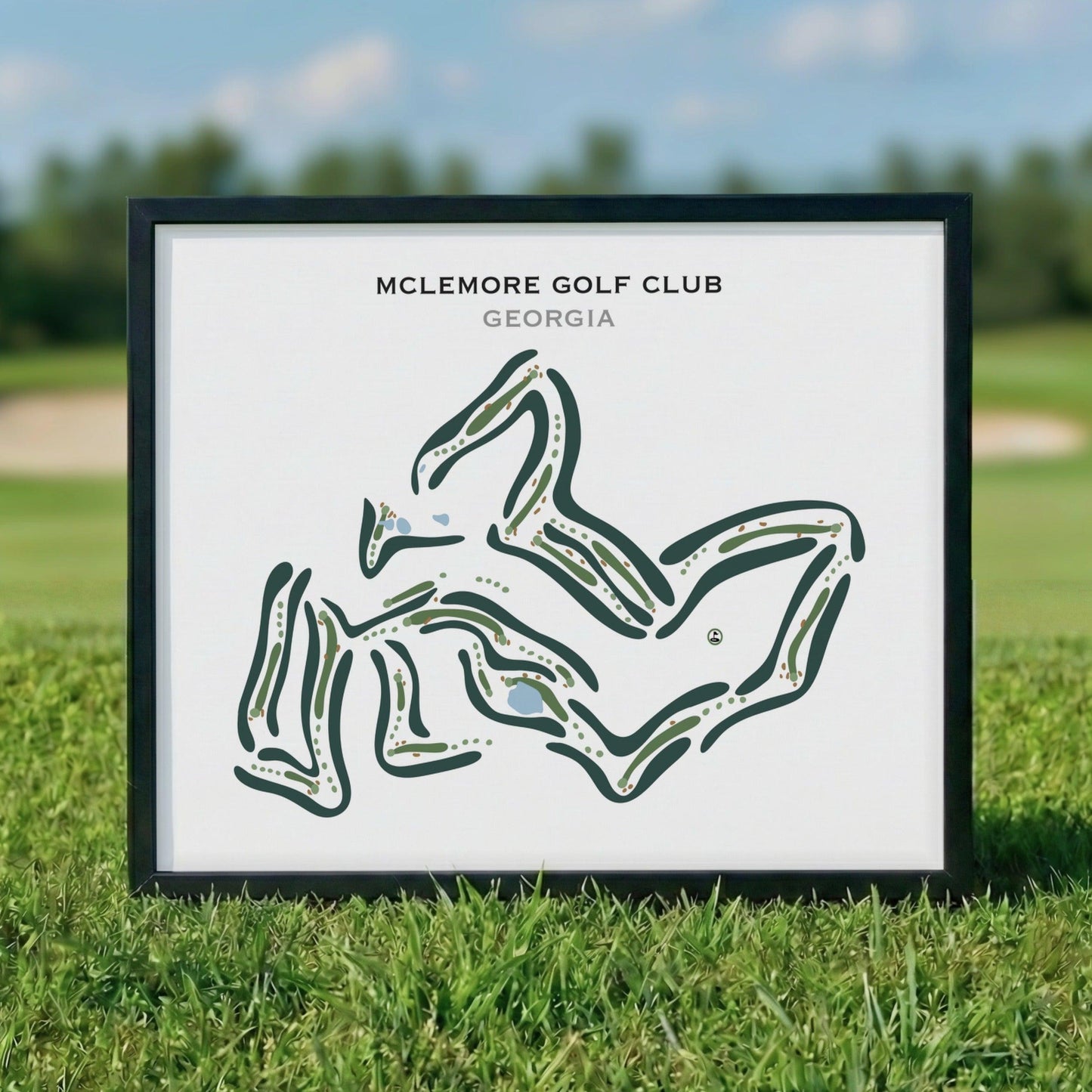 McLemore Golf Club, Georgia - Printed Golf Courses