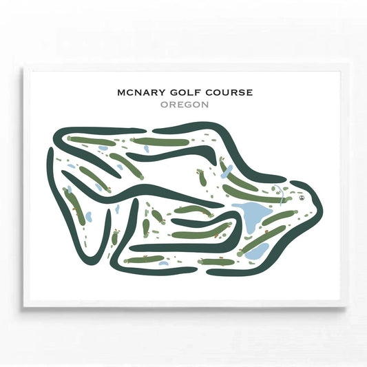 McNary Golf Club, Oregon - Printed Golf Courses
