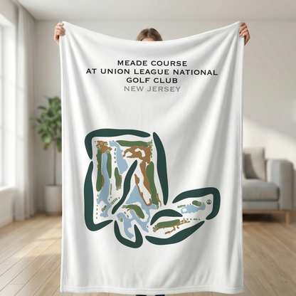 Meade Course at Union League National Golf Club, New Jersey - Printed Golf Courses
