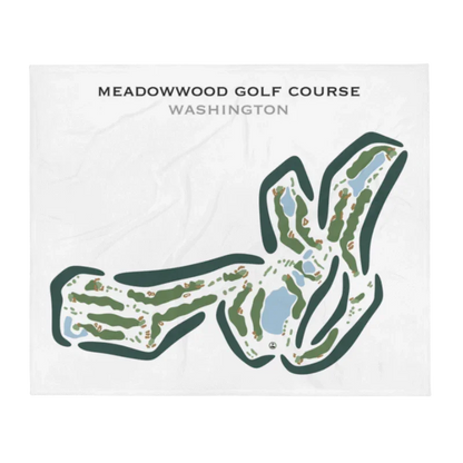 MeadowWood Golf Course, Washington - Printed Golf Courses