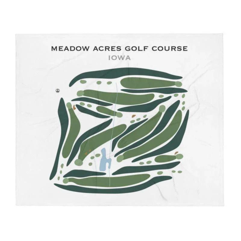 Meadow Acres Golf Course, Iowa - Printed Golf Courses