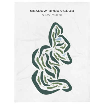 Meadow Brook Club, Jericho, New York - Printed Golf Courses