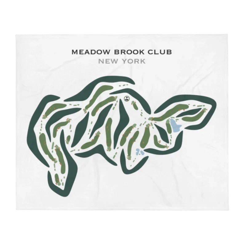Meadow Brook Club, New York - Printed Golf Courses