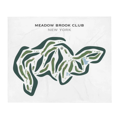 Meadow Brook Club, New York - Printed Golf Courses