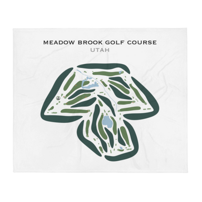 Meadow Brook Golf Course, Utah - Printed Golf Courses