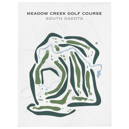 Meadow Creek Golf Course, South Dakota - Printed Golf Courses