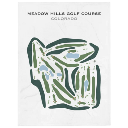 Meadow Hills Golf Course, Colorado - Printed Golf Courses