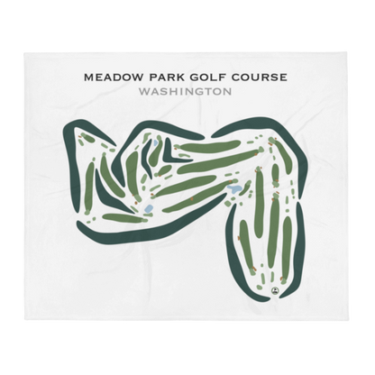 Meadow Park Golf Course, Washington - Printed Golf Courses