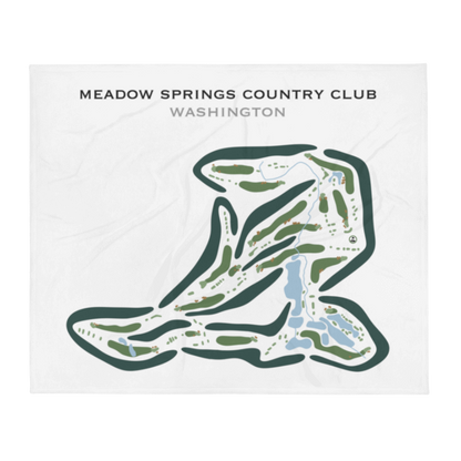 Meadow Springs Country Club, Washington - Printed Golf Courses