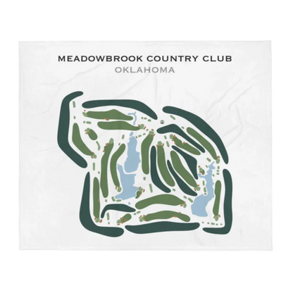 MeadowBrook Country Club, Oklahoma - Printed Golf Courses