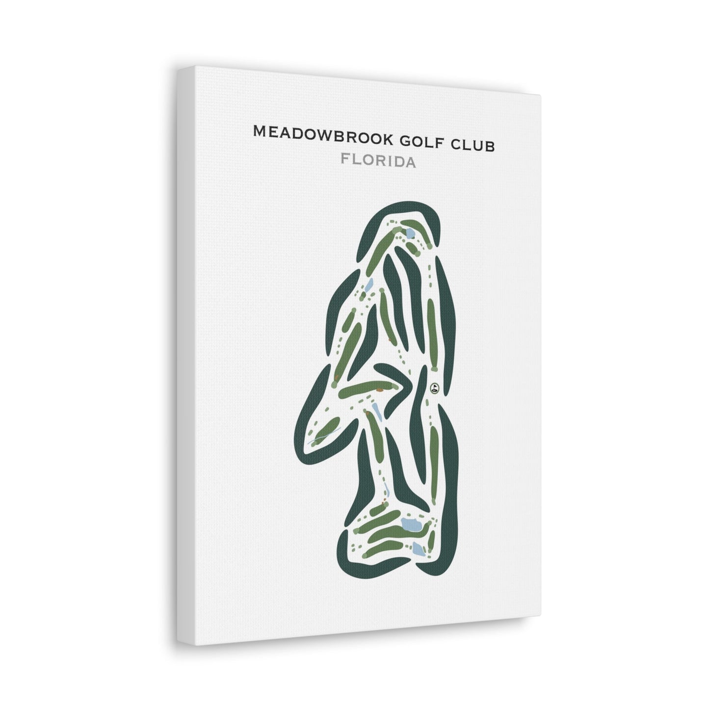 Meadowbrook Golf Club, Florida - Printed Golf Courses
