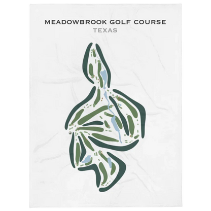 Meadowbrook Golf Course, Texas - Printed Golf Courses